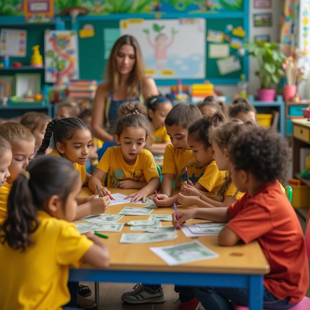 Workshop de educação financeira para crianças