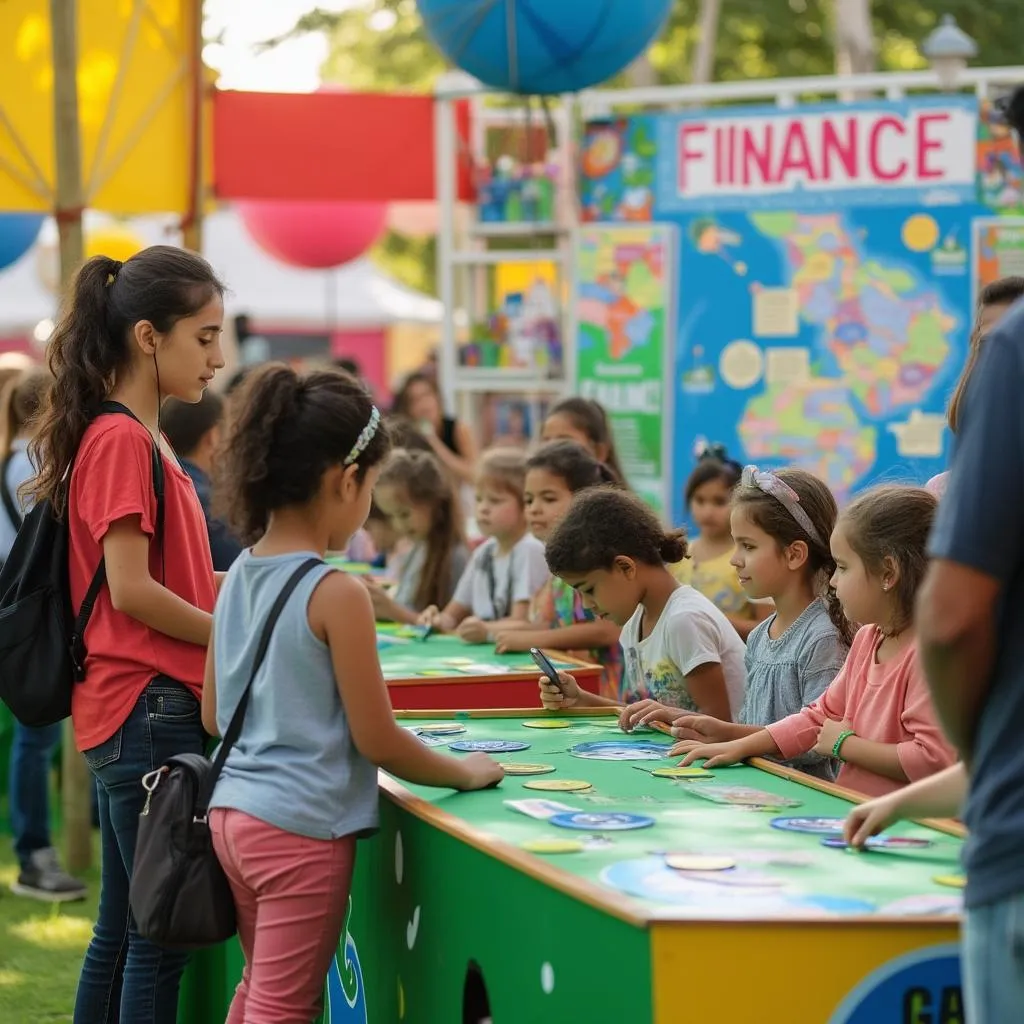 Feira de educação financeira infantil