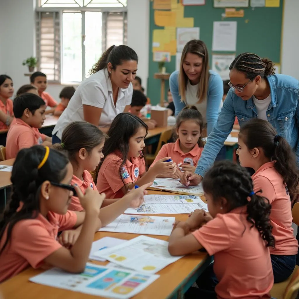 Evento de educação financeira em escolas brasileiras