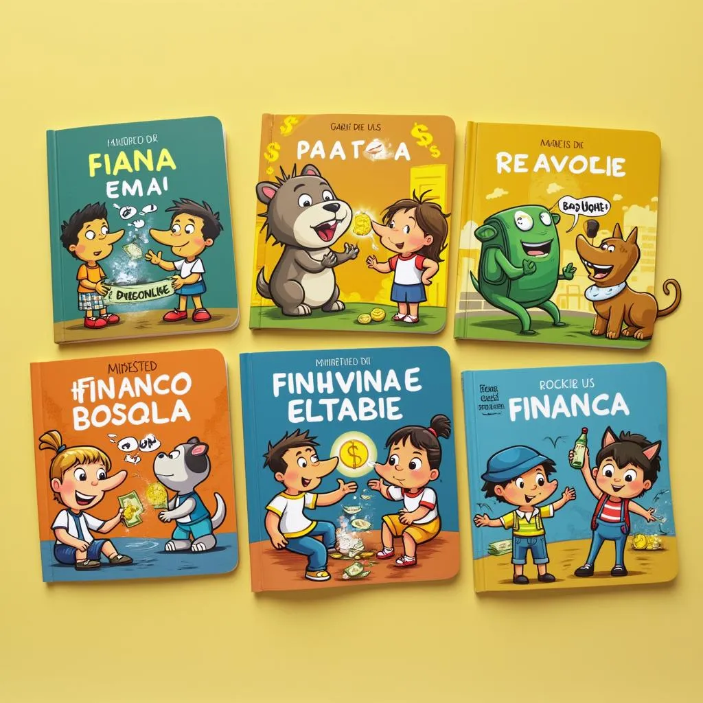 Livros brasileiros de educação financeira infantil